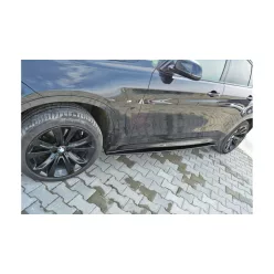   Maxton Design Küszöbtoldat BMW X6 F16 M-Pack – Fényes Fekete