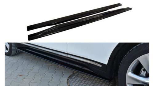 Diffuser Infiniti QX70 Side Skirts Gloss Black