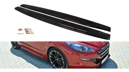 Diffuser Peugeot RCZ Side Skirts Gloss Black