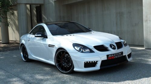 Maxton Design Küszöbtoldat Mercedes-Benz SLK R171 AMG Look ABS
