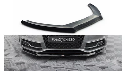 Maxton Design Első Toldat / Splitter Audi A5 8T Facelift S-Line (2011–2016) – Fényes Fekete