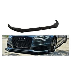   Maxton Design Első Toldat / Splitter Audi A6 C7 S-Line (2014–2018) – Fényes Fekete
