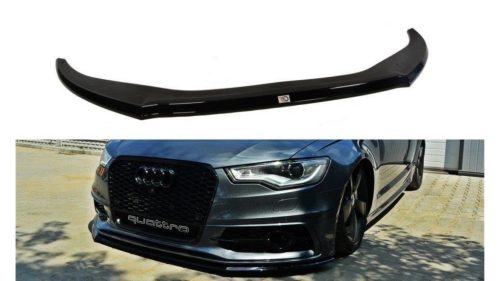Splitter Audi A6 C7 S-Line Front v.2 Gloss Black