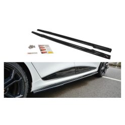 Diffuser Renault Clio IV RS Side Skirts Gloss Black