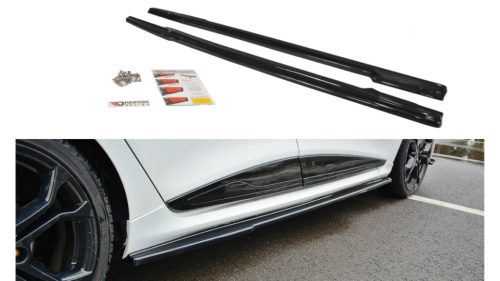 Diffuser Renault Clio IV RS Side Skirts Gloss Black