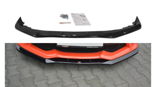 Splitter Toyota GT86 Facelift Front v.1 Gloss Black