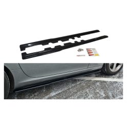   Maxton Design Küszöbtoldat Mercedes-Benz SLK R172 (2011–2016) – Fényes Fekete