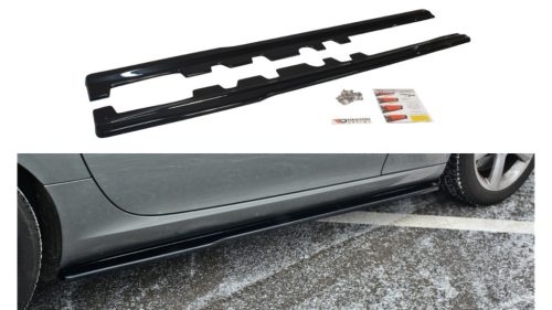 Maxton Design Küszöbtoldat Mercedes-Benz SLK R172 (2011–2016) – Fényes Fekete