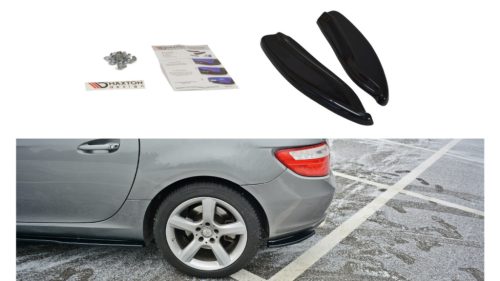 Maxton Design Hátsó Sarokelemek Mercedes-Benz SLK R172 – Fényes Fekete