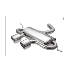   VOLKSWAGEN GOLF VI, GOLF V R32, SCIROCCO 3 SPORTS EXHAUST MUFFLER EXHAUST 3