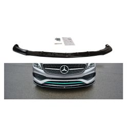   Maxton Design Első Toldat / Splitter Mercedes-Benz CLA C117 Facelift AMG Line (2016–2019) – Fényes Fekete