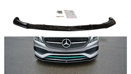 Maxton Design Első Toldat / Splitter Mercedes-Benz CLA C117 Facelift AMG Line (2016–2019) – Fényes Fekete