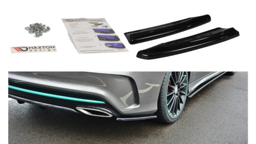 Maxton Design Hátsó Sarokelemek Mercedes-Benz CLA C117 Facelift AMG Line (2019–) – Fényes Fekete