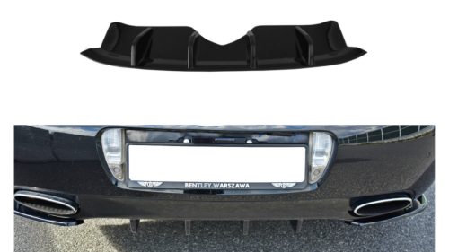 Diffuser Bentley Continental GT I Rear Valance Gloss Black