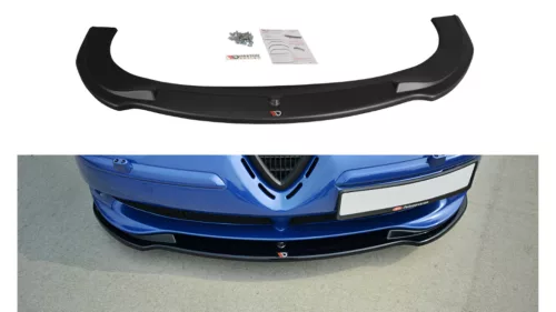 Maxton Design Első Toldat / Splitter Alfa Romeo 156 GTA – Fényes Fekete