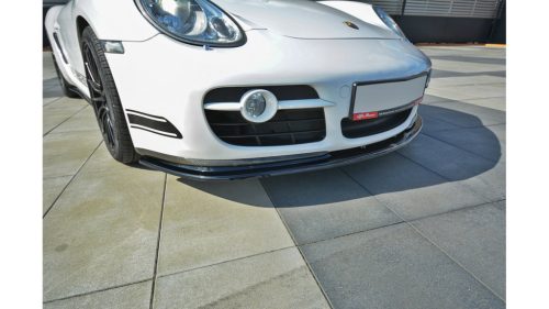 Splitter Porsche Cayman S 987C Front v.2 Gloss Black