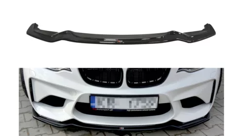 Maxton Design Első Toldat / Splitter BMW 2 F87 M-Pack – Fényes Fekete