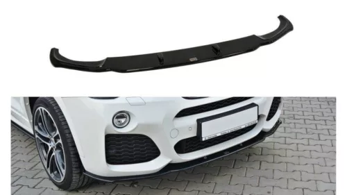 Maxton Design Első Toldat / Splitter BMW X4 G02 M-Pack (2018–) – Fényes Fekete
