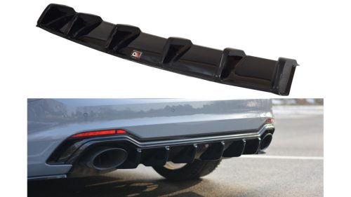 Diffuser Audi RS5 F5 Rear Valance Gloss Black