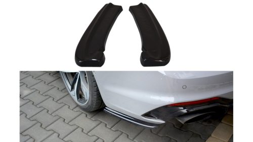 Splitter Audi RS5 F5 Rear Side Gloss Black