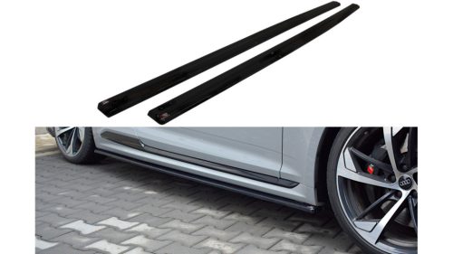 Diffuser Audi RS5 F5 Side Skirts Gloss Black