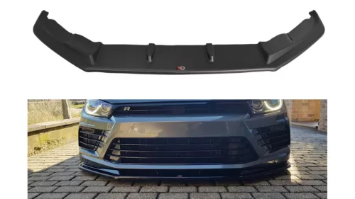 Maxton Design Első Toldat / Splitter Volkswagen Scirocco R Mk3 Facelift (2014–2017) – Fényes Fekete