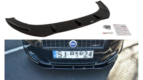 Maxton Design Első Toldat / Splitter Fiat Grande Punto (–) – Fényes Fekete