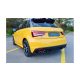 Splitter Audi S1 8X Rear Side Gloss Black