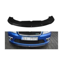 Splitter Skoda Octavia II Facelift RS Front v.2 Gloss Black