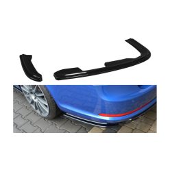 Splitter Skoda Octavia II RS Rear Side Gloss Black