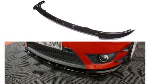 Splitter Ford Fiesta VI ST Front v.1 Gloss Black