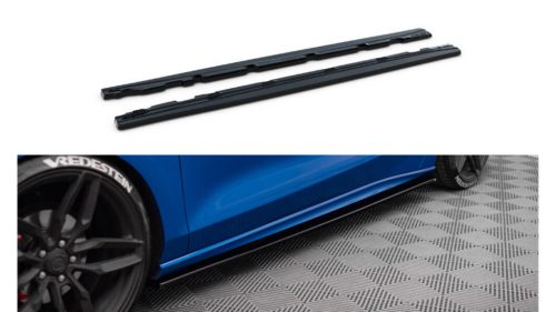Diffuser Ford Focus IV ST ST-Line Side Skirts Gloss Black