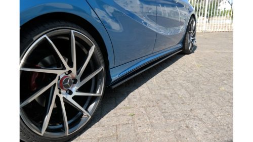 Diffuser Mercedes-Benz A W176 AMG-LINE Side Skirts Gloss Black