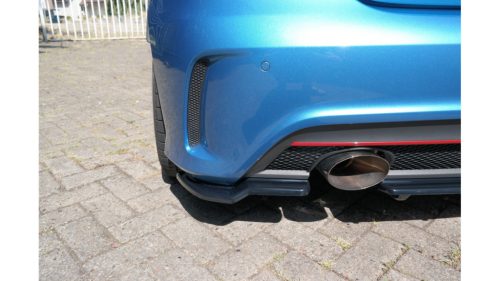 Splitter Mercedes-Benz A W176 AMG-LINE Rear Side Gloss Black