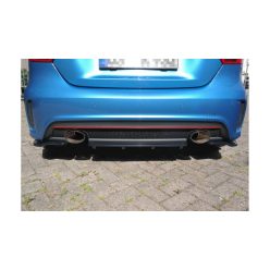   Splitter Mercedes-Benz A W176 AMG-LINE Rear Central with Diffuser Gloss Black