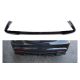 Splitter Mercedes-Benz S W222 Rear Central Gloss Black