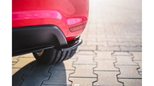 Splitter Volkswagen Polo V GTI Rear Side Gloss Black