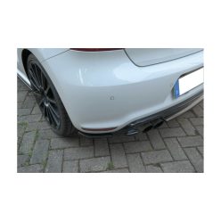 Splitter Volkswagen Polo V R WRC Rear Side Gloss Black