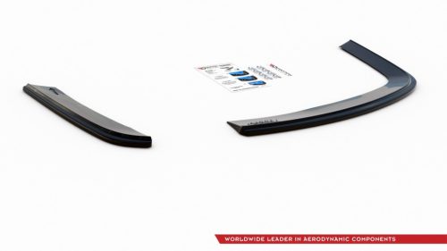 Splitter Volkswagen Jetta VI GLI Rear Side Gloss Black
