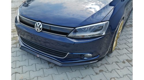 Splitter Volkswagen Jetta VI GLI Front v.2 Gloss Black