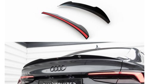 Spoiler Cap Audi A5 F5 Sportback S-Line v.1 Gloss Black