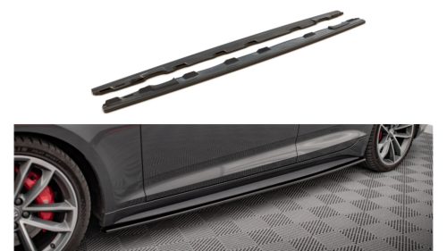 Diffuser Audi A5 F5 S-Line Side Skirts Gloss Black