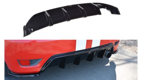 Diffuser Ford Fiesta VI ST Rear Valance Gloss Black