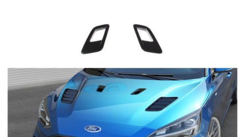 Bonnet Vents Ford Focus ST-Line I STV Smaller Gloss Black