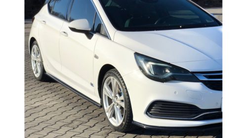 Diffuser OPEL ASTRA K OPC-LINE Side Skirts Gloss Black