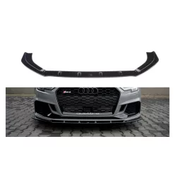   Maxton Design Első Toldat / Splitter Audi RS3 8V Facelift (2017–2020) – Fényes Fekete