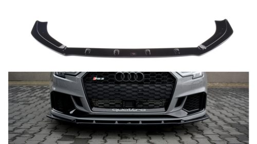 Splitter Audi RS3 8V Facelift Front v.1 Gloss Black