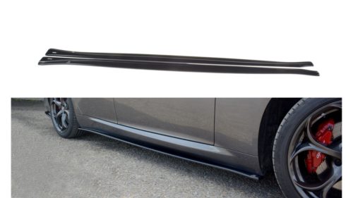 Diffuser Alfa Romeo Giulia Veloce Side Skirts Gloss Black