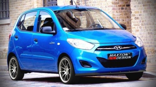 Splitter Hyundai I10 I Facelift Model 10-13 Front Gloss Black