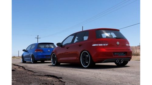 Diffuser Volkswagen Golf VI Rear Golf 5 R32 Look Gloss Black